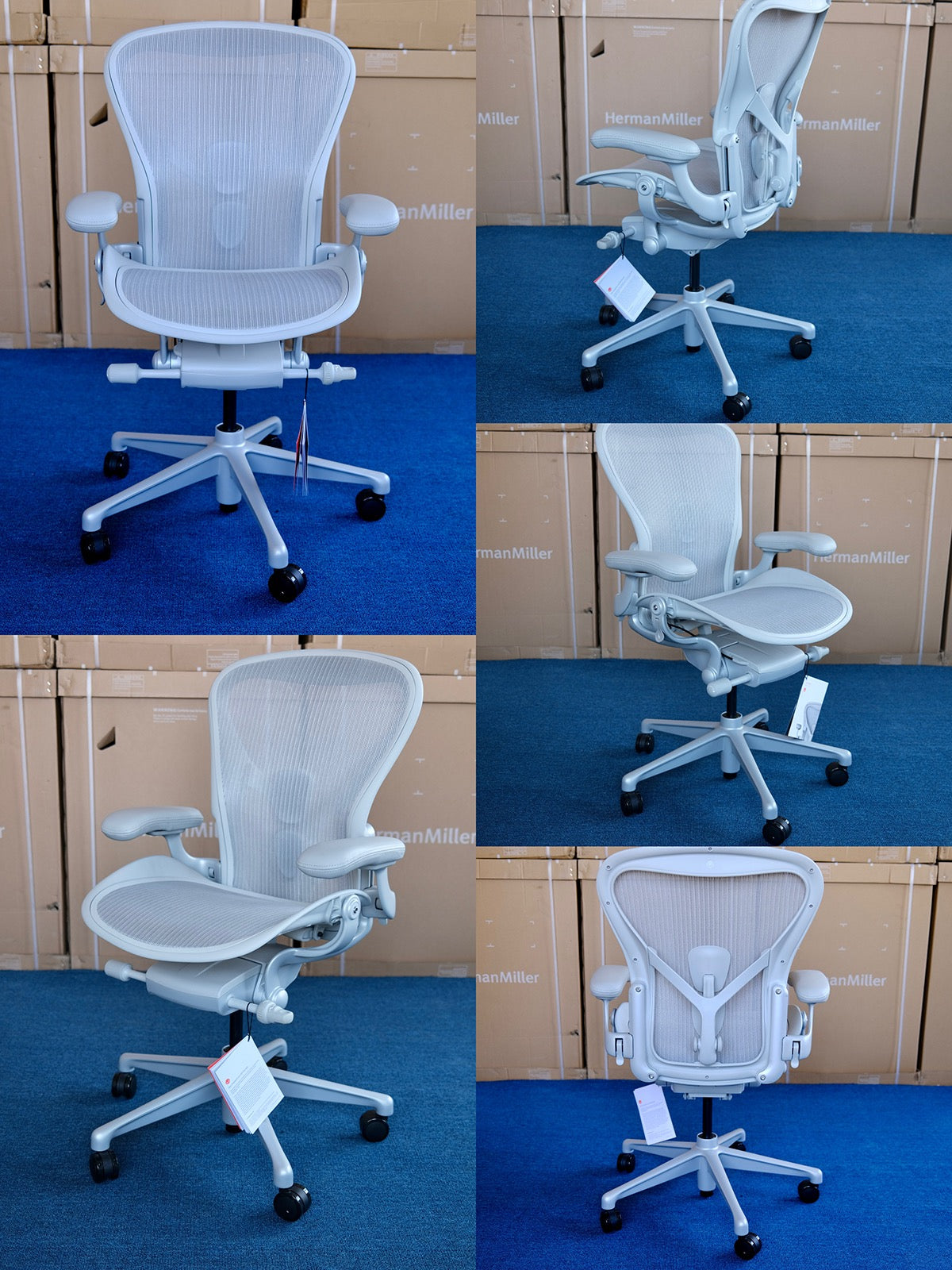 Herman Miller Aeron Chair Colour Mineral (Full 12 years Warranty)