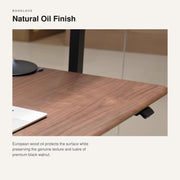 BOOKLOVE BF51 Solid North American Walnut Wood Standing Desk