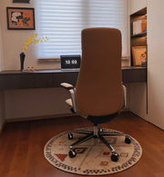 TOMU Italian Genuine Leather Executive Office Chair