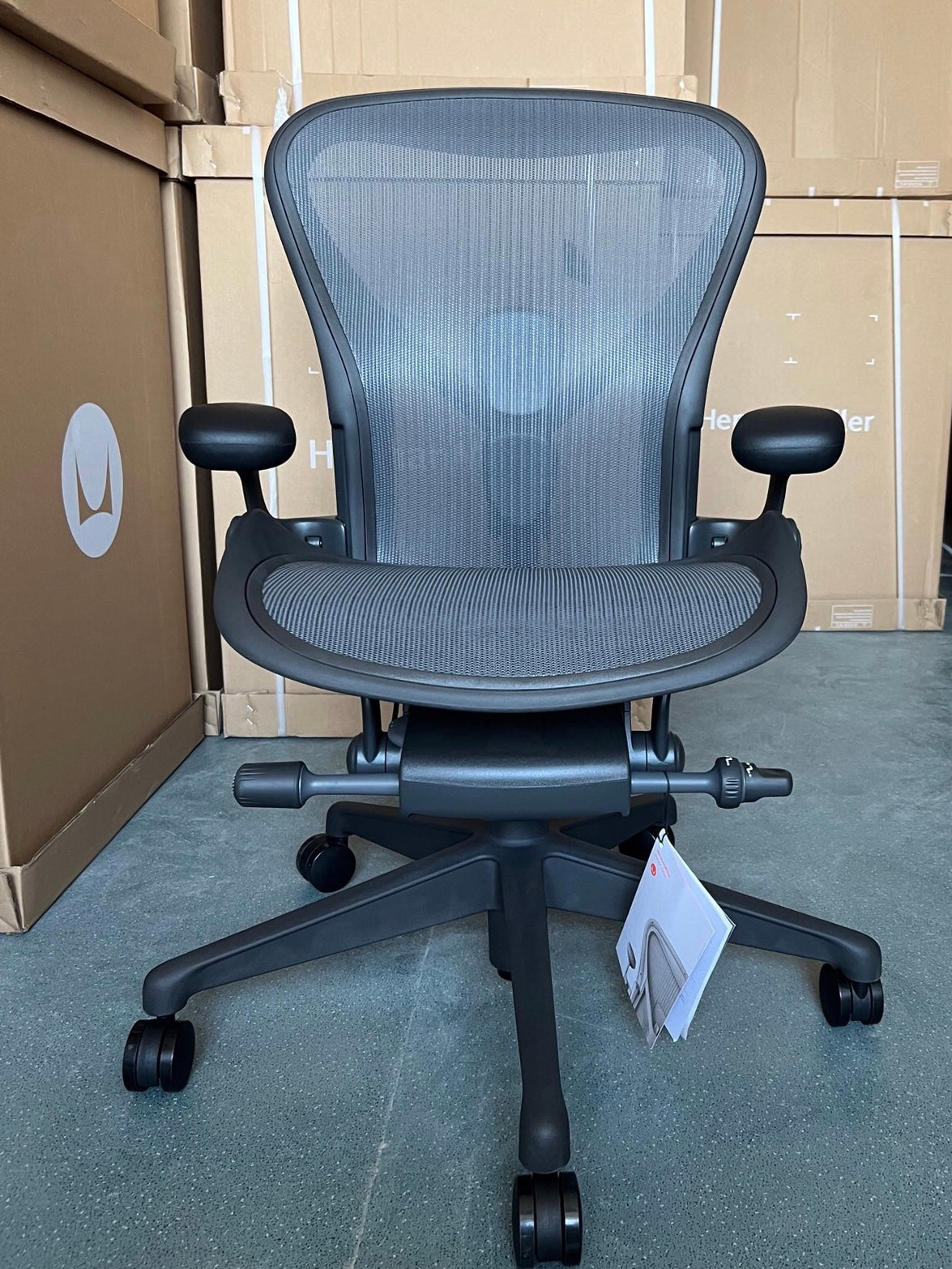 Herman Miller Aeron Chair Colour Graphite (Full 12 years Warranty)