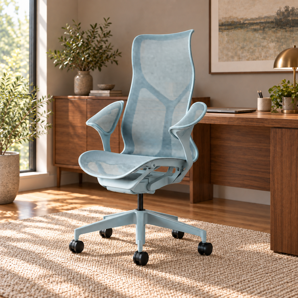 Herman Miller COSM Chair High Back Leaf Armrests
