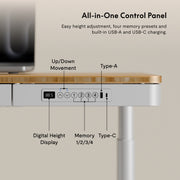 FlexiSpot Pro Q8 Dual Motor All In One Standing Desk