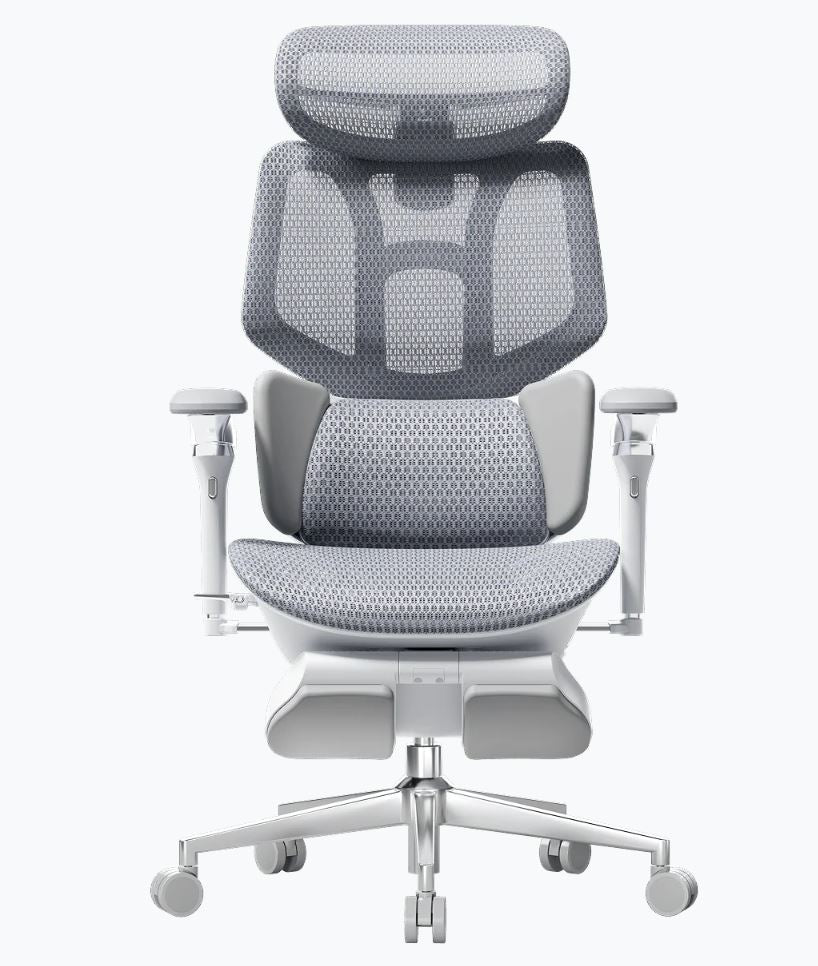 Hbada X7 Smart Ergonomic Chair, Office Chair, with Fully Automated Lumbar Tracking, 4D Adjustable Headrest, 720 Adjustable Armrests, Ventilated Seat Cushion,