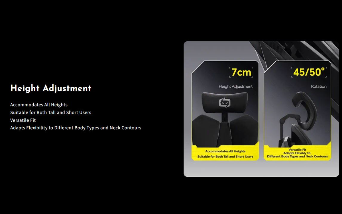 Adjustable Headrest Height