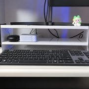 Double-Tier Carbon Steel Monitor Stand