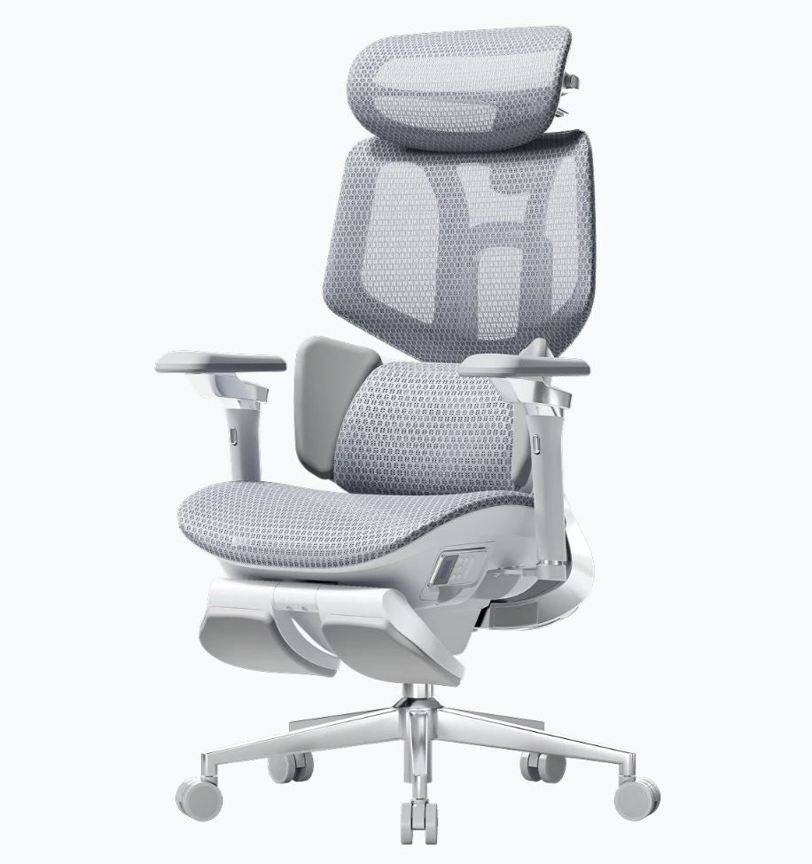 Hbada X7 Smart Ergonomic Chair, Office Chair, with Fully Automated Lumbar Tracking, 4D Adjustable Headrest, 720 Adjustable Armrests, Ventilated Seat Cushion,