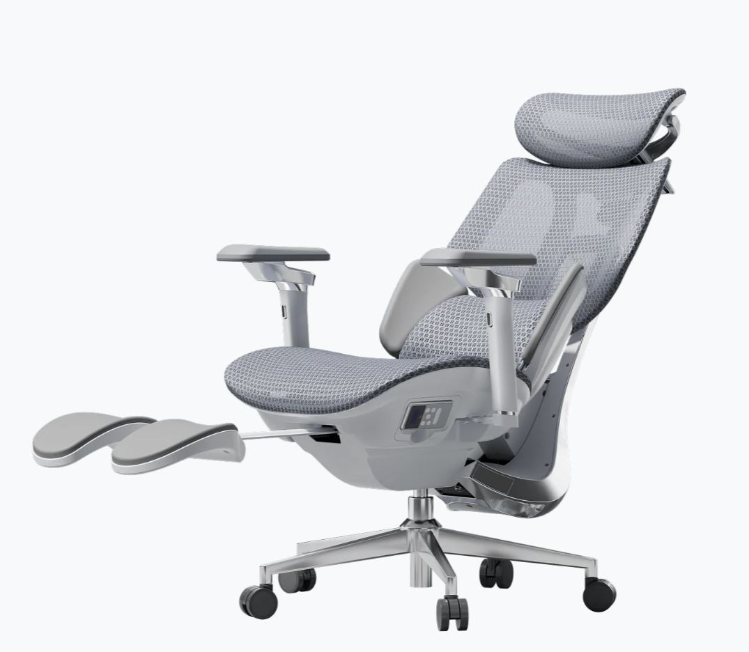 Hbada X7 Smart Ergonomic Chair, Office Chair, with Fully Automated Lumbar Tracking, 4D Adjustable Headrest, 720 Adjustable Armrests, Ventilated Seat Cushion,