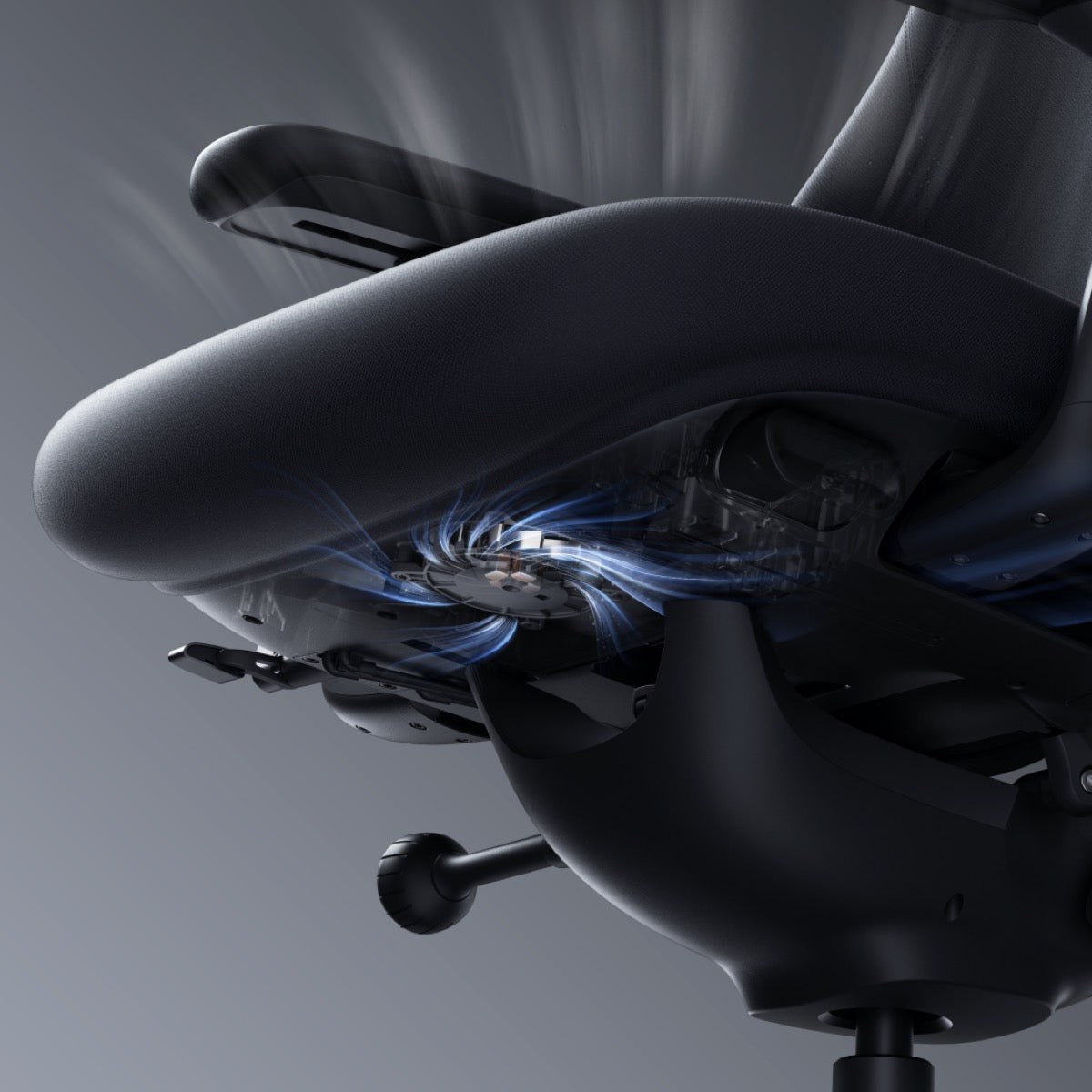 Active seat ventilation