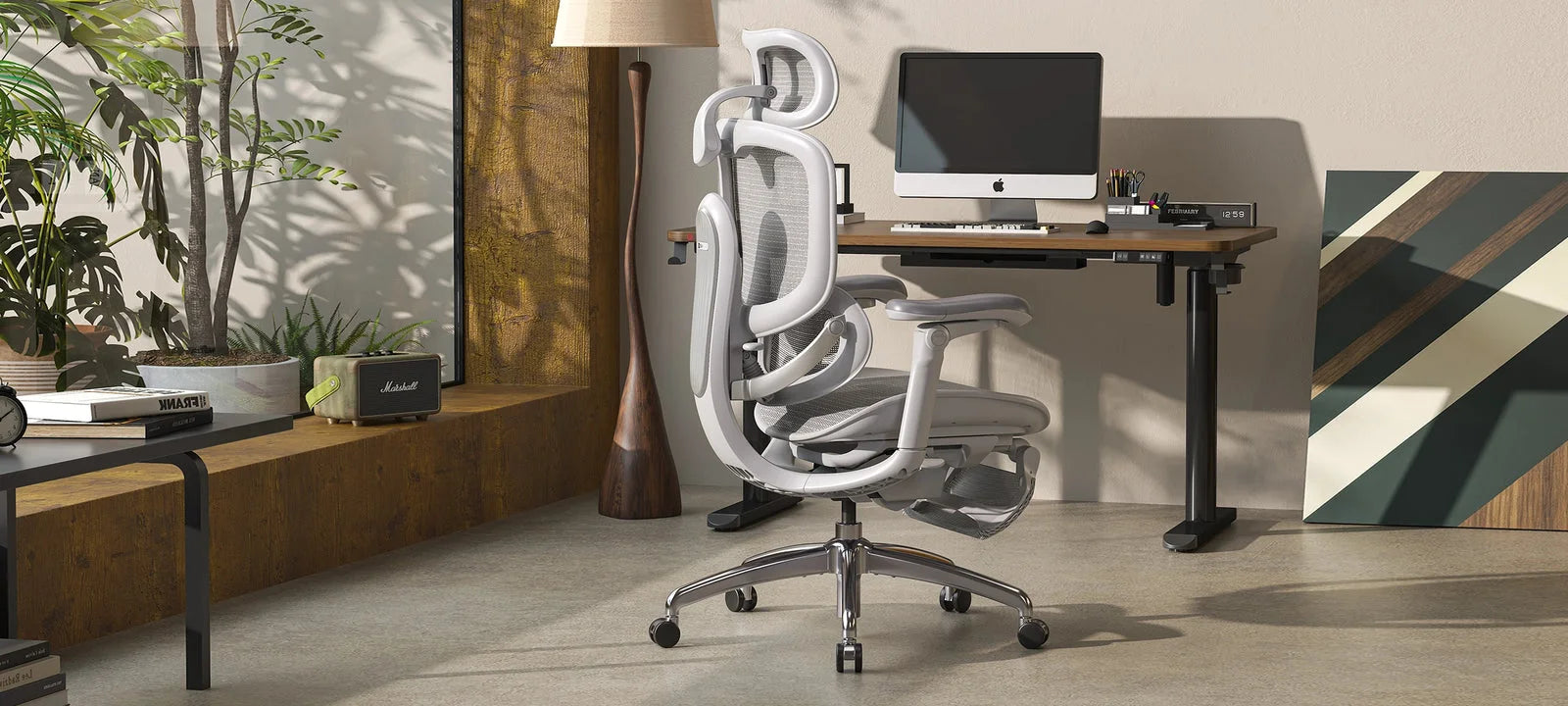 Make yourself comfortable.