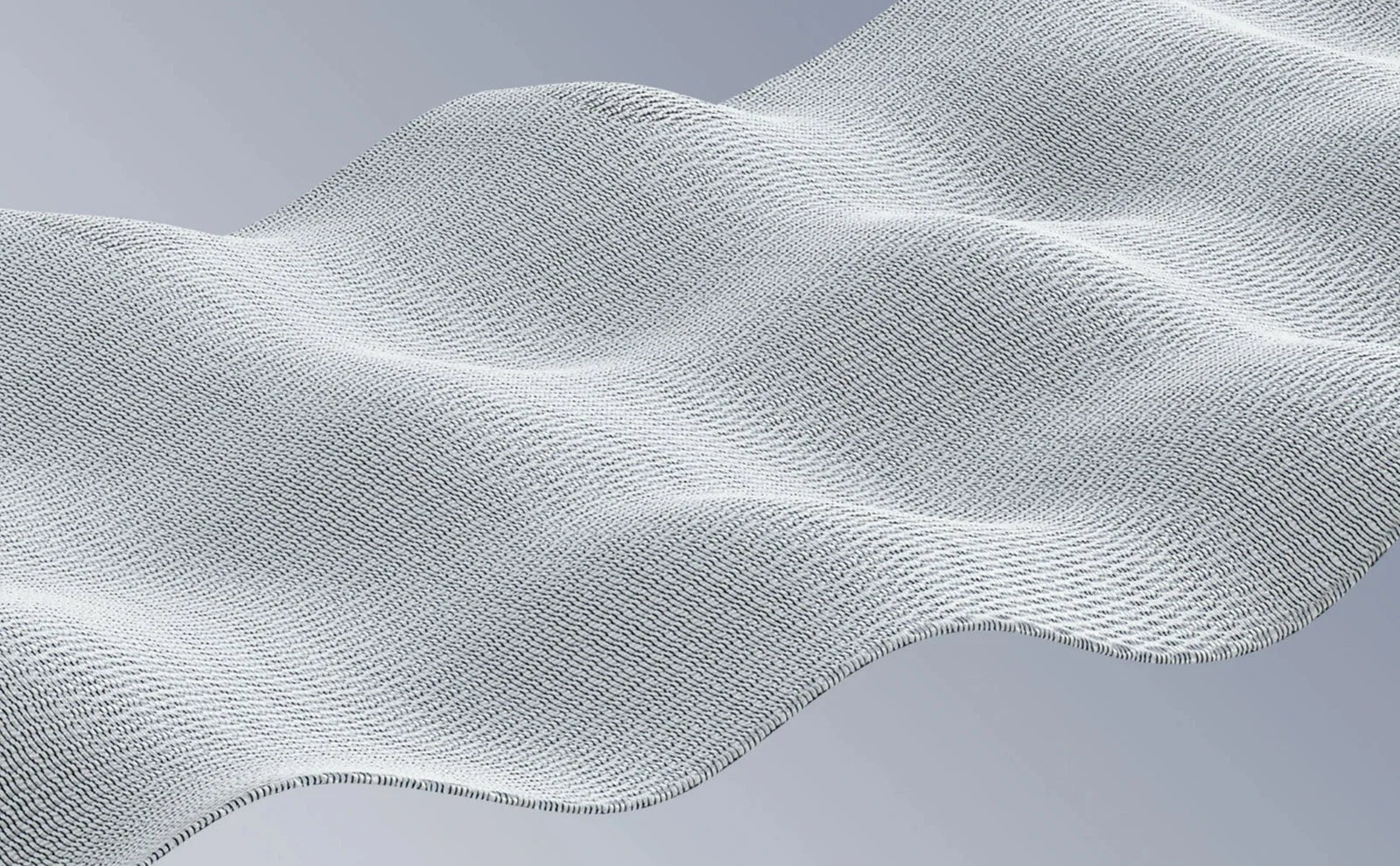 Soft woven mesh