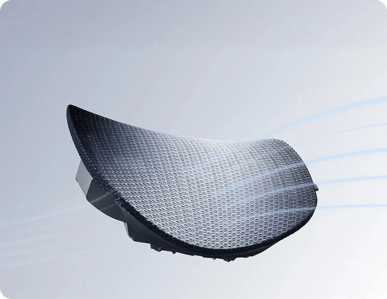 Breathable mesh seat