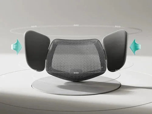 Dual-axis headrest