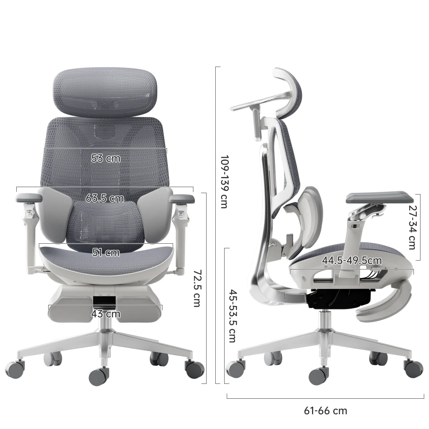 Chair dimensions