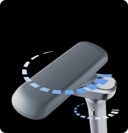 Articulated armrests